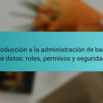 Introducción a la administración de bases de datos: roles, permisos y seguridad